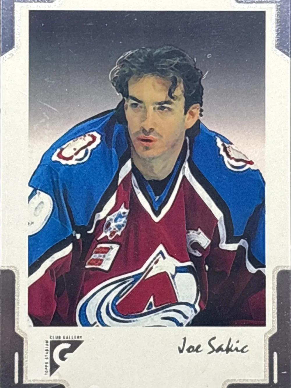 Topps Joe Sakic Hockey Trading Card